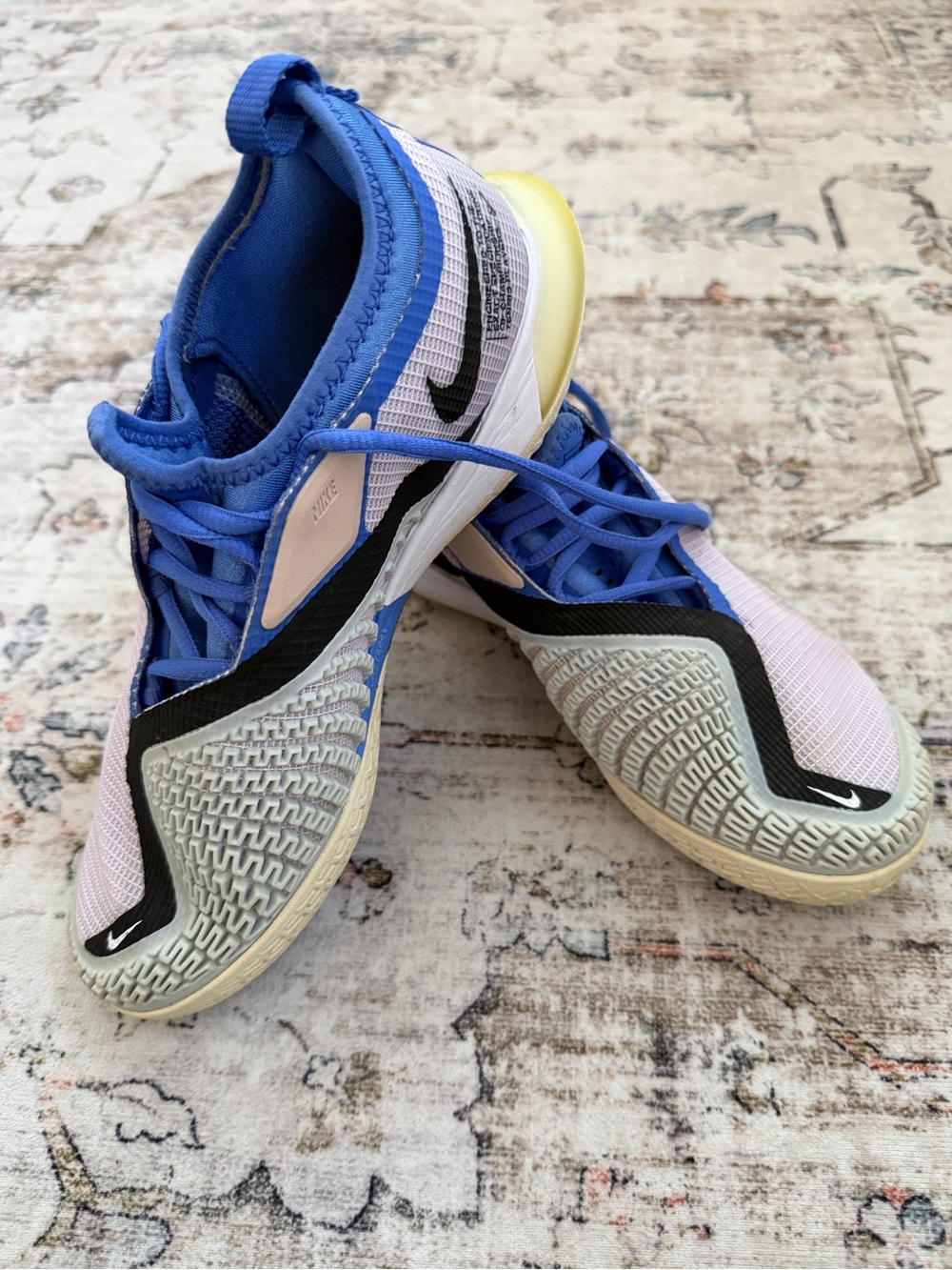 Nike Women's Court React Vapor NXT tennis shoes - Blue Doll